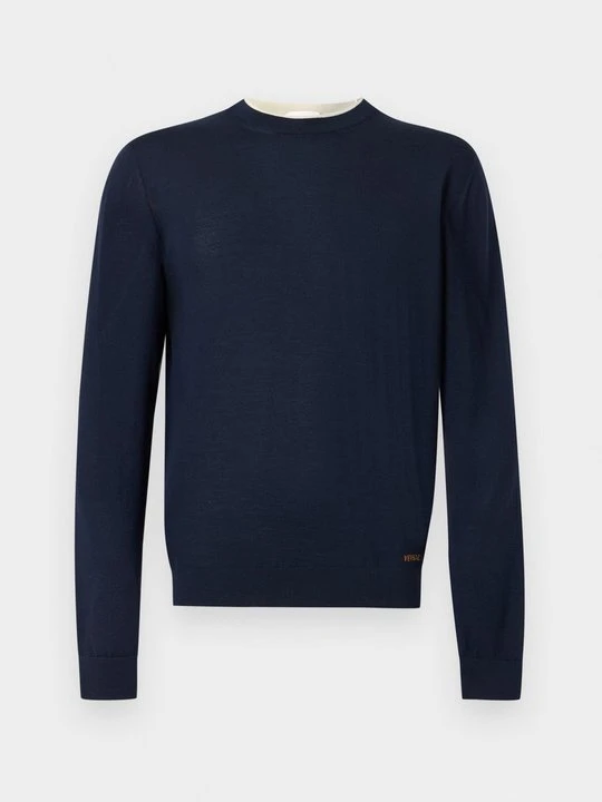 Zdjęcie produktu Sweter Versace granatowy
