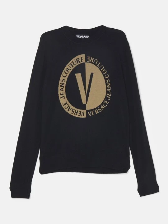 Zdjęcie produktu Sweter Versace Jeans Couture czarny