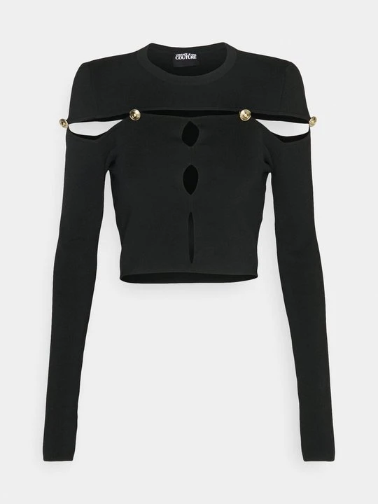 Zdjęcie produktu Sweter Versace Jeans Couture czarny
