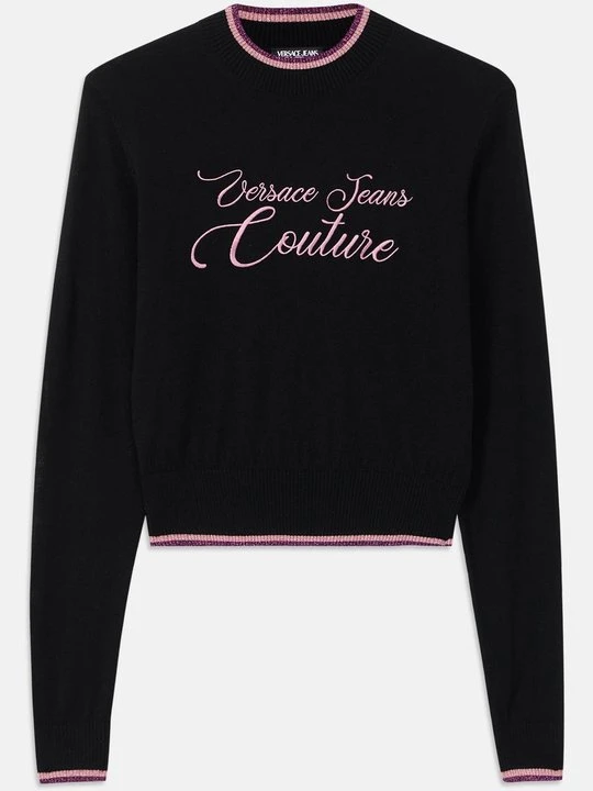Zdjęcie produktu Sweter Versace Jeans Couture czarny