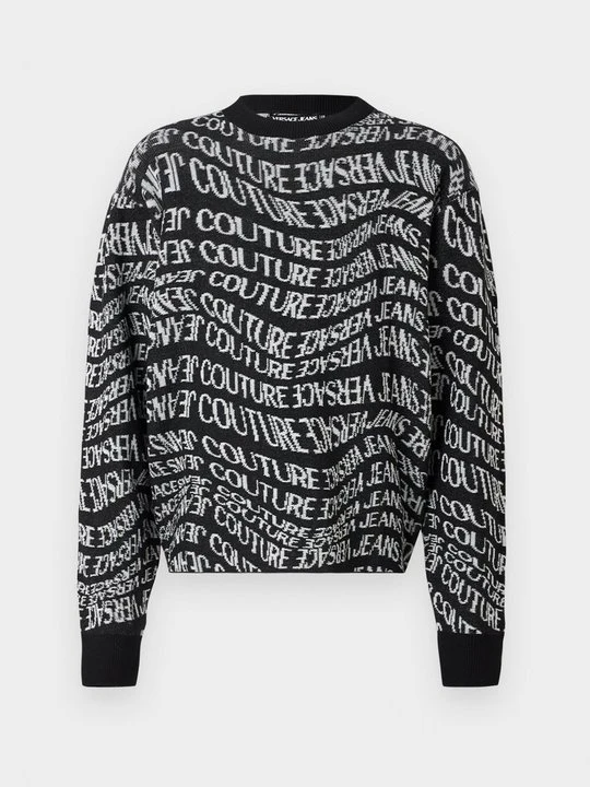 Zdjęcie produktu Sweter Versace Jeans Couture czarny
