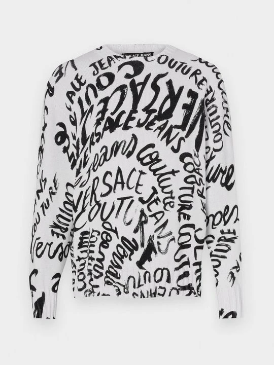 Zdjęcie produktu Sweter Versace Jeans Couture biały