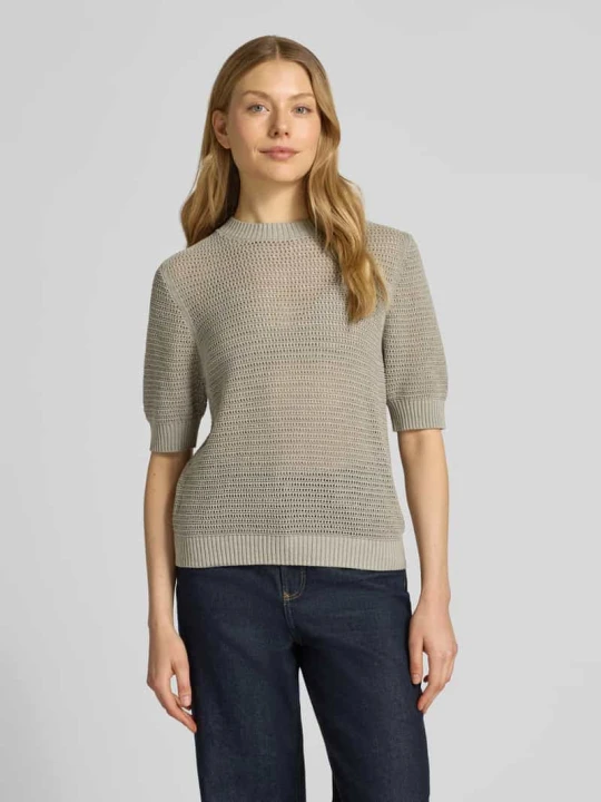 Zdjęcie produktu Sweter w dzianinowym wyglądzie o kroju regular fit model 'SANIDY' Drykorn