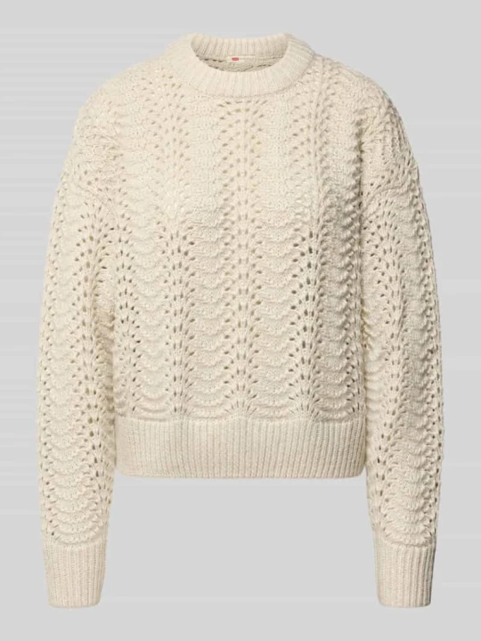 Zdjęcie produktu Sweter w kroju relaxed fit z dodatkiem wełny Levi's Złamany biały