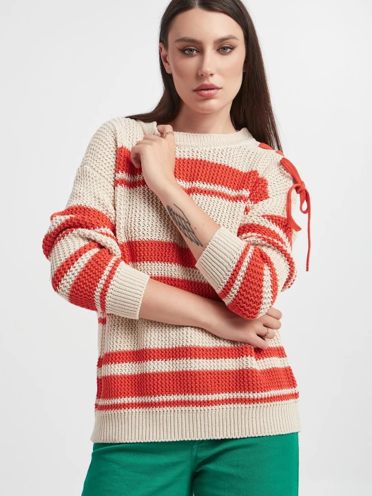 Zdjęcie produktu Sweter w paski Vertigo WEEKEND MAX MARA