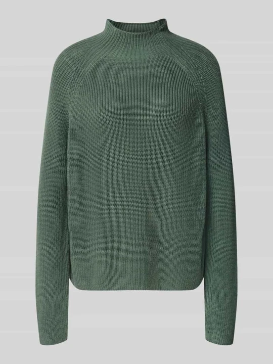 Zdjęcie produktu sweter z czystej bawełny o kroju regular fit Marc O'Polo Butelkowy zielony