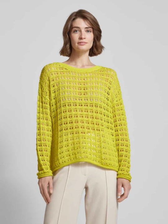 Zdjęcie produktu Sweter z dzianiny o gruby ściegu Smith & Soul Neonowy żółty