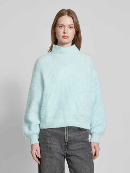 Zdjęcie produktu Sweter z dzianiny o kroju oversized z dodatkiem lnu model ‘EAST’ American Vintage