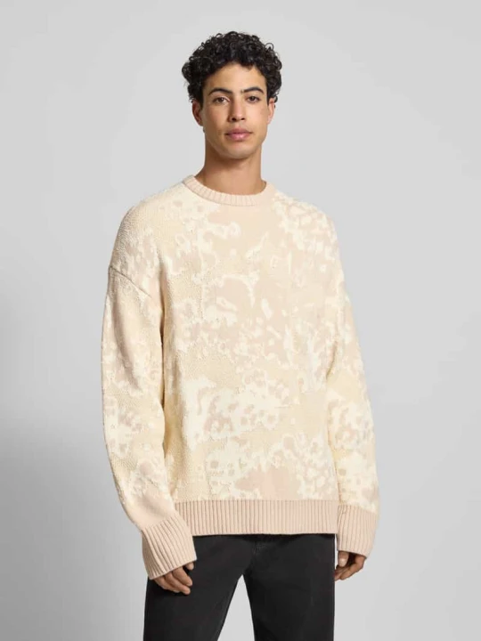 Zdjęcie produktu Sweter z dzianiny o kroju oversized z dodatkiem wełny G-Star Raw Złamany biały