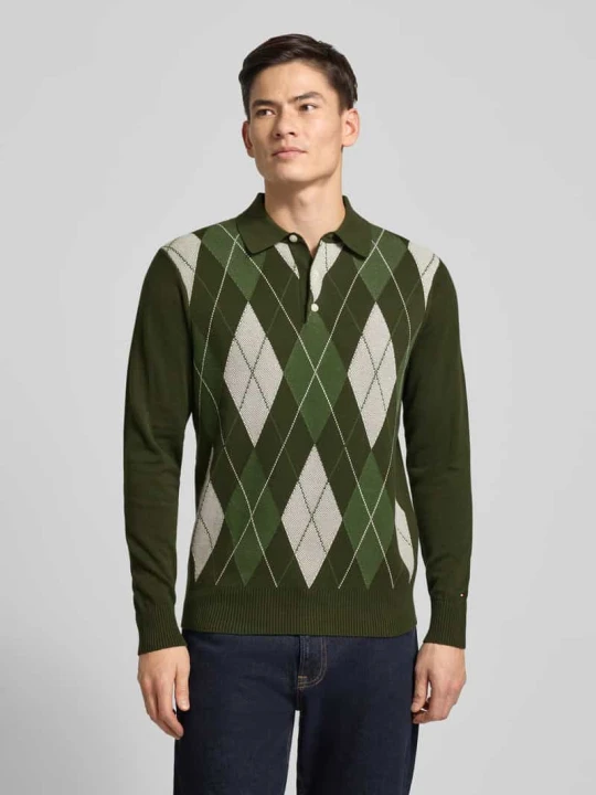 Zdjęcie produktu Sweter z dzianiny o kroju regular fit z czystej bawełny Tommy Hilfiger Khaki