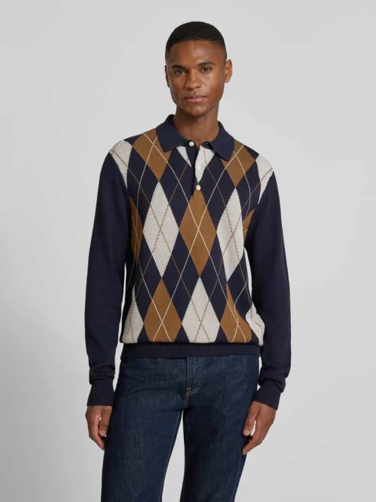 Zdjęcie produktu Sweter z dzianiny o kroju regular fit z czystej bawełny Tommy Hilfiger Granatowy