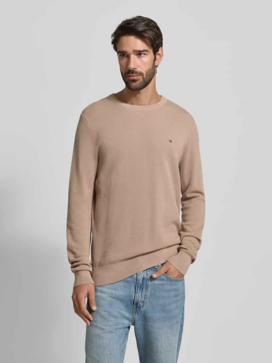 Zdjęcie produktu Sweter z dzianiny o kroju regular fit z czystej bawełny Tommy Hilfiger