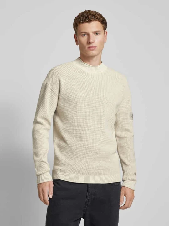 Zdjęcie produktu Sweter z dzianiny o kroju relaxed fit z naszywką z logo Calvin Klein Jeans