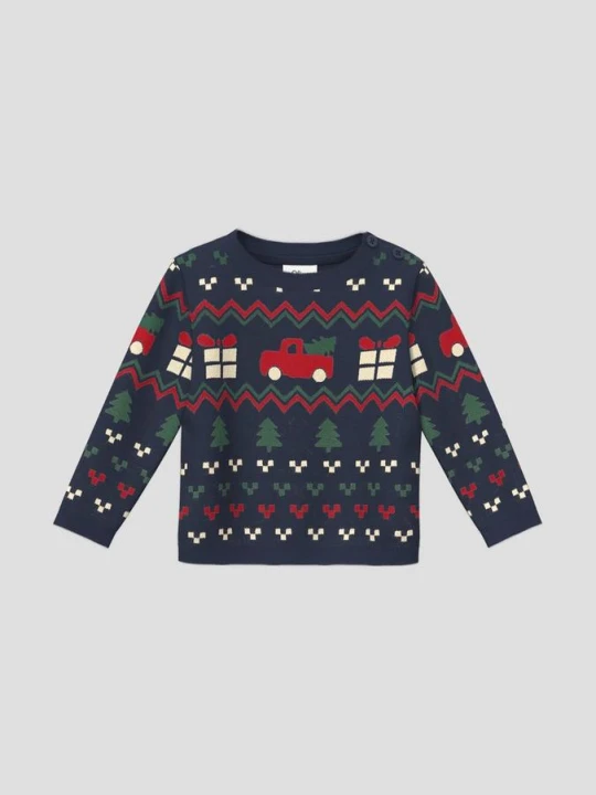 Zdjęcie produktu Miękki sweter unisex z dzianiny s.Oliver