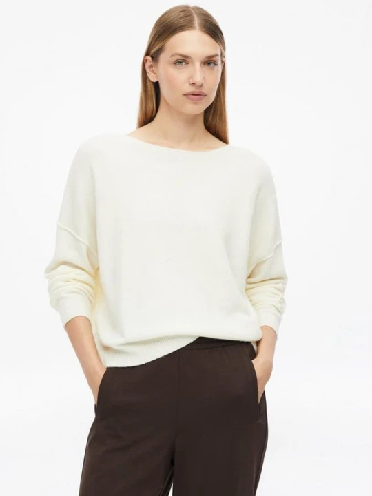 Zdjęcie produktu Miękki sweter z dzianiny o kroju oversize s.Oliver beżowy