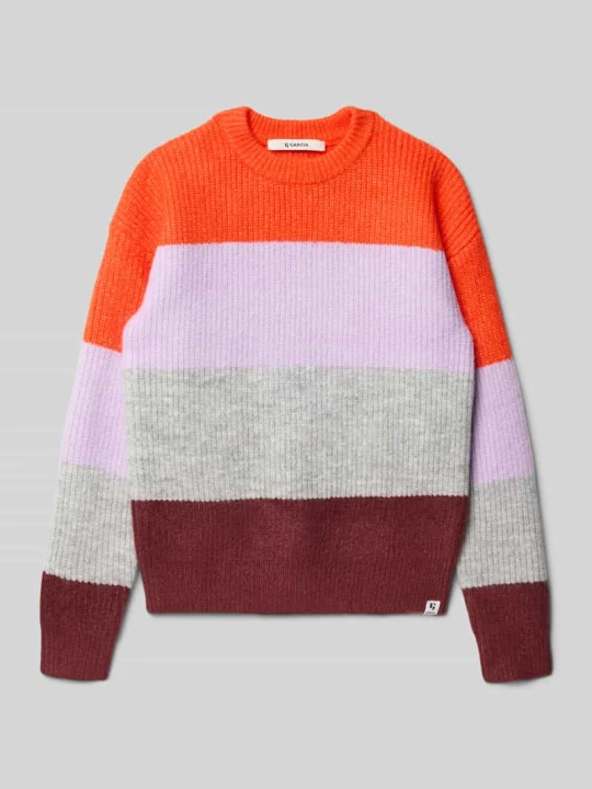 Zdjęcie produktu Sweter z dzianiny w stylu Colour Blocking Garcia