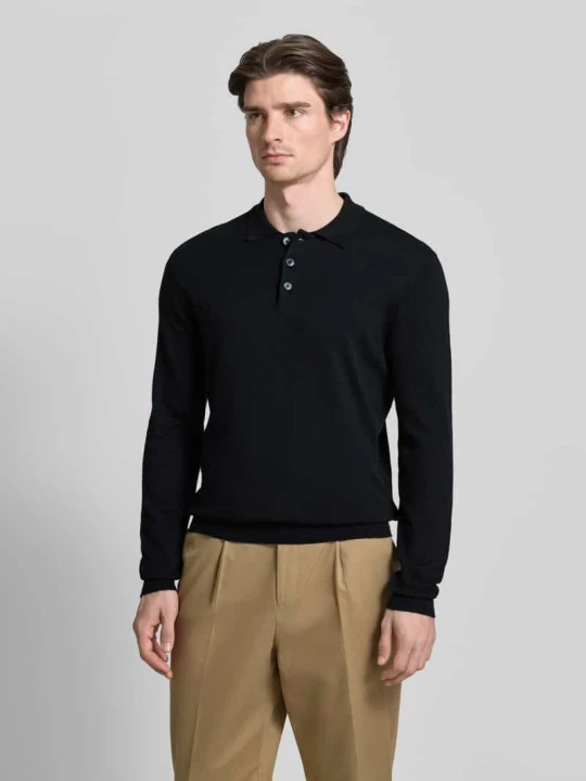 Zdjęcie produktu Sweter z dzianiny z Mieszanka bawełny i kaszmiru Model 'FRODE' Casual Friday Czarny