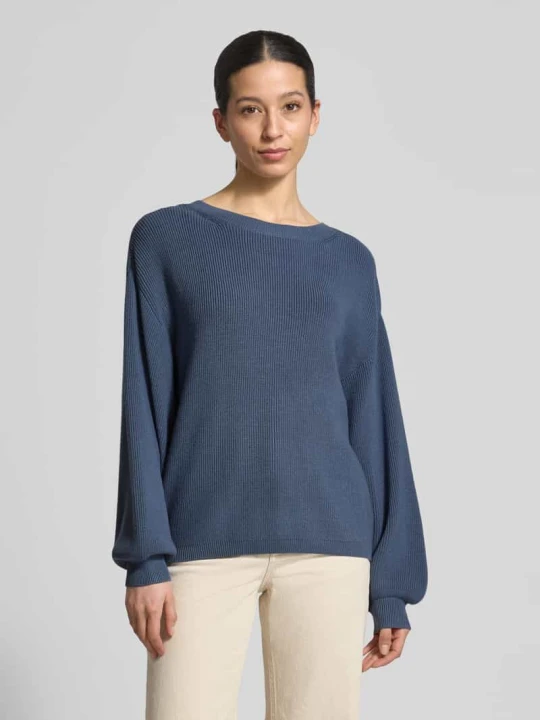 Zdjęcie produktu Sweter z dzianiny z mieszanka wiskozy model 'Silda Rachelle' MSCH Copenhagen