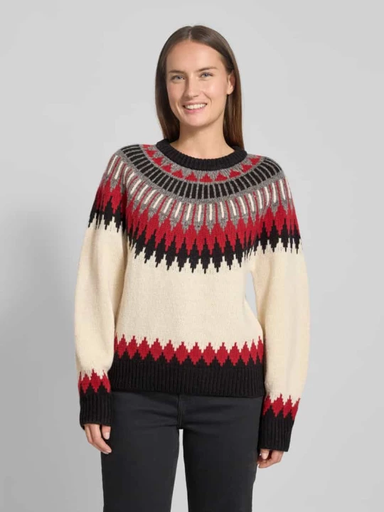 Zdjęcie produktu Sweter z dzianiny z mieszanki wełny i kaszmiru Polo Ralph Lauren Écru melanż