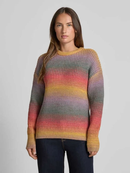 Zdjęcie produktu Sweter z dzianiny o kroju relaxed fit z dodatkiem wełny Jake*s Lawendowy