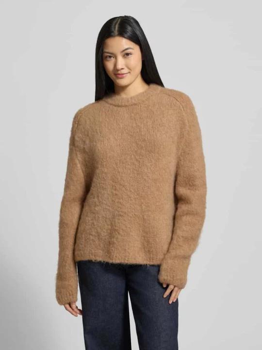 Zdjęcie produktu Sweter z dzianiny z dodatkiem wełny Smith & Soul Camel