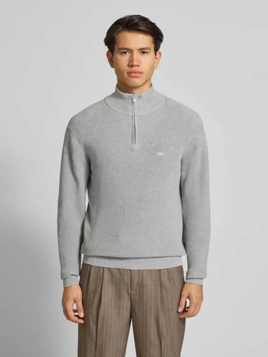Zdjęcie produktu Sweter z dzianiny ze stójką Levi's Jasnoszary melanż