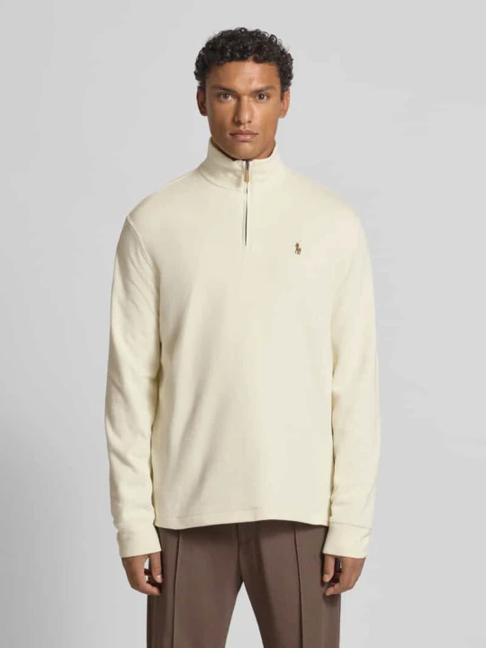 Zdjęcie produktu Sweter z dzianiny ze stójką Polo Ralph Lauren Écru