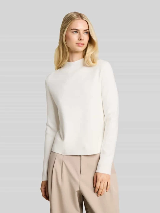 Zdjęcie produktu Sweter z golfem typu mock neck Tom Tailor Złamany biały