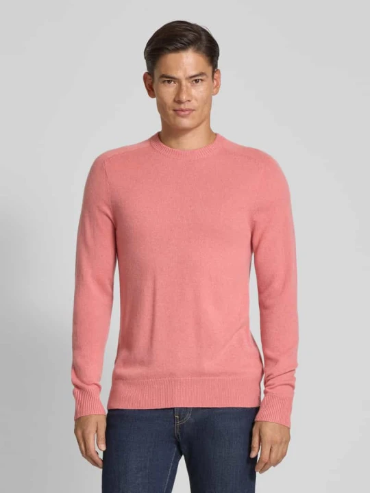 Zdjęcie produktu Sweter z kaszmiru z okrągłym dekoltem FTC Cashmere Różowawy