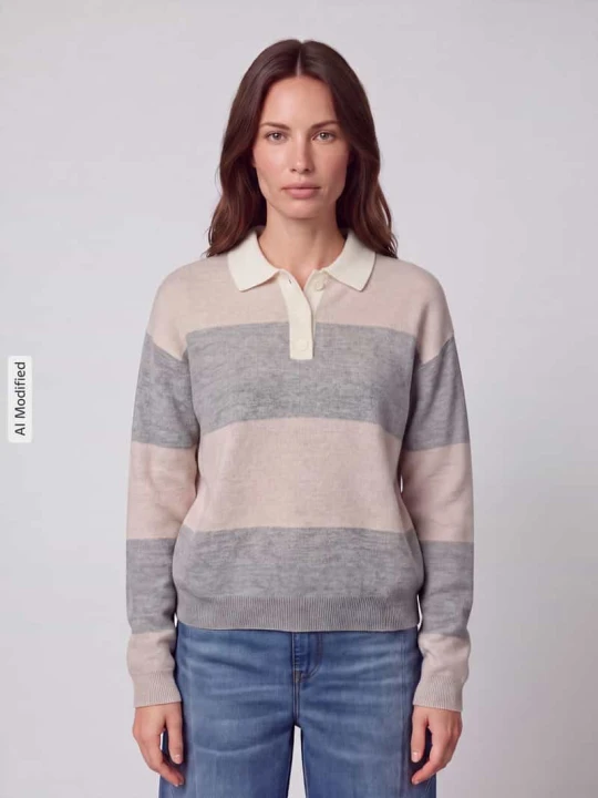 Zdjęcie produktu Sweter z kołnierzykiem polo Jake*s