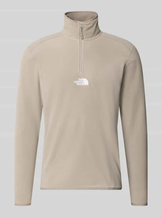 Zdjęcie produktu Sweter z polaru z wyhaftowanym logo The North Face Kamienny