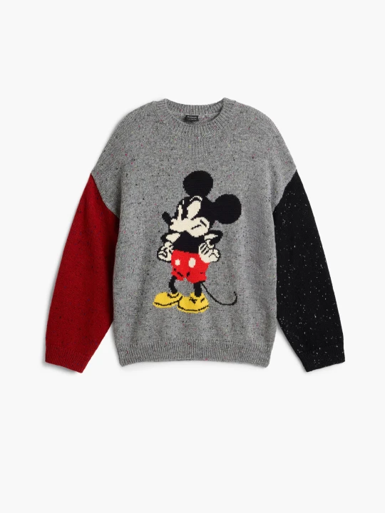 Zdjęcie produktu sweter z wełny Mickey Mouse™ Desigual czarny