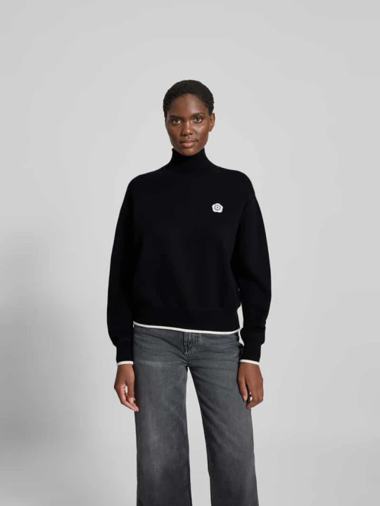 Zdjęcie produktu Sweter z wyhaftowanym logo Kenzo Czarny