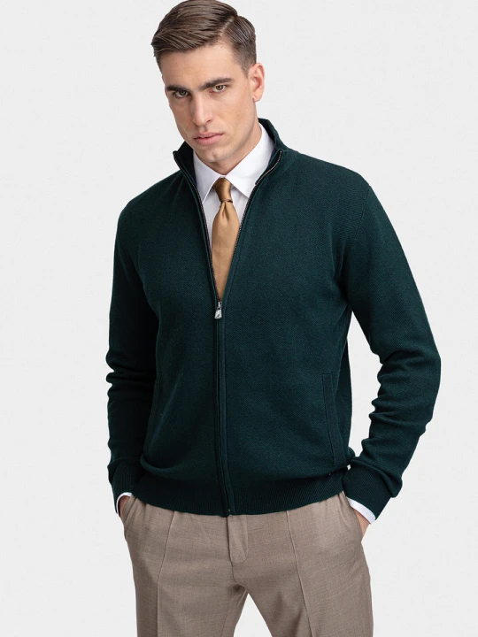 Zdjęcie produktu Sweter ZACCARIA 01060A60SRA Giacomo Conti zielony