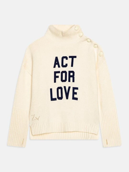 Zdjęcie produktu Sweter Zadig&Voltaire mleczny