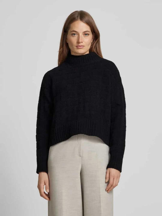Zdjęcie produktu Sweter ze stójką model ‘ISA’ Vero Moda Czarny