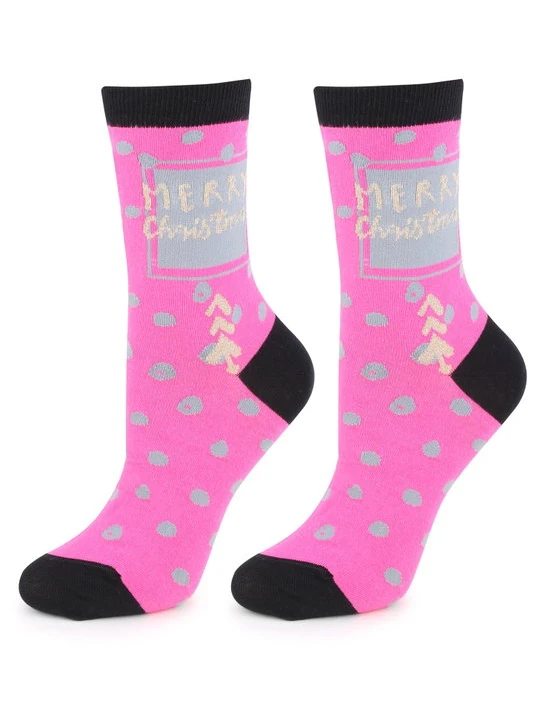 Zdjęcie produktu Świąteczne Skarpetki Damskie Sc Merry Christmas Marilyn ROSA