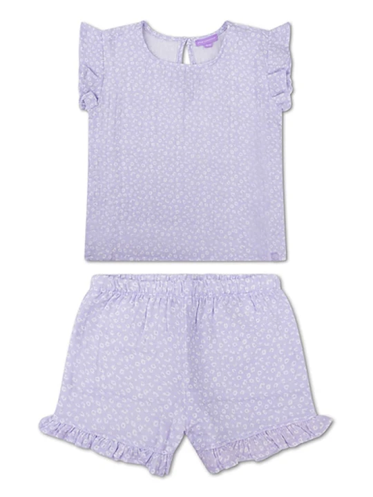 Zdjęcie produktu Swim Essentials 2-częściowy zestaw "Lila Leopard" w kolorze fioletowym rozmiar: 122 / 128