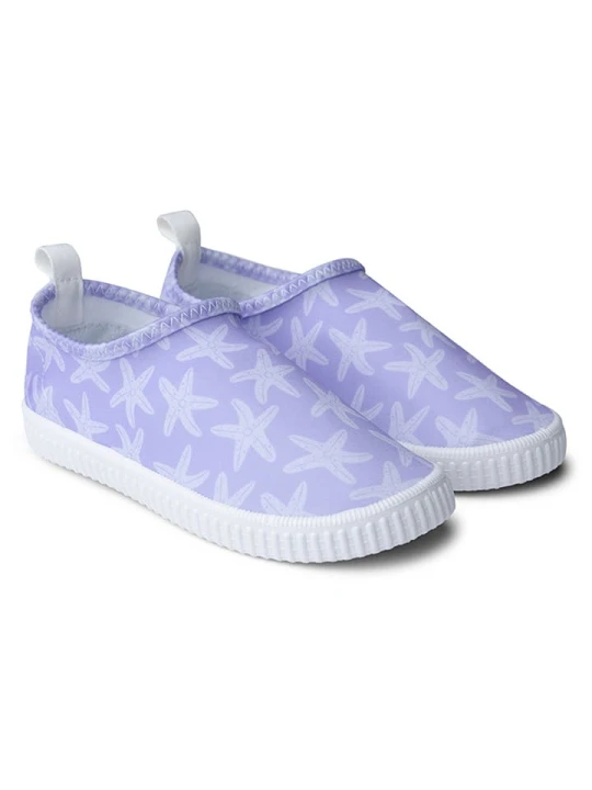 Zdjęcie produktu Swim Essentials Buty kąpielowe "Lila Stars" w kolorze fioletowym rozmiar: 25
