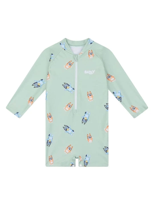 Zdjęcie produktu Swim Essentials Kombinezon kąpielowy "Bluey" w kolorze zielonym rozmiar: 98/104