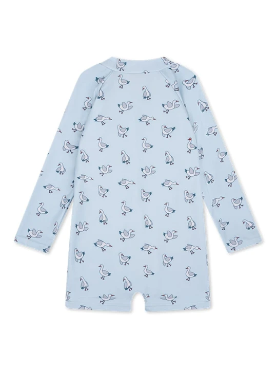 Zdjęcie produktu Swim Essentials Kombinezon kąpielowy "Little Seagull" w kolorze błękitnym rozmiar: 98/104