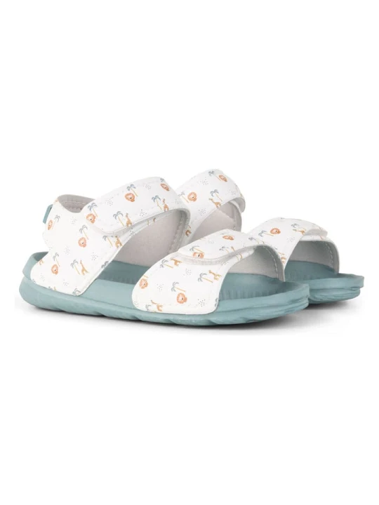 Zdjęcie produktu Swim Essentials Sandały "Jungle" w kolorze biało-błękitnym rozmiar: 24