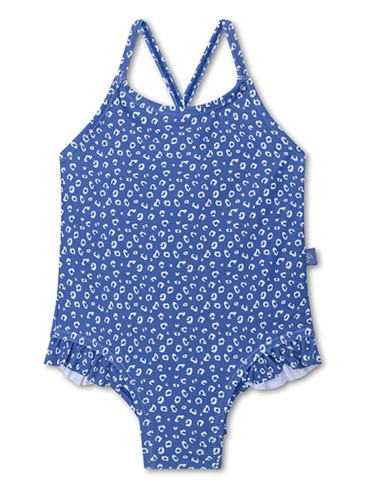 Zdjęcie produktu Swim Essentials Strój kąpielowy "Blue Leopard" w kolorze niebieskim rozmiar: 134 / 140