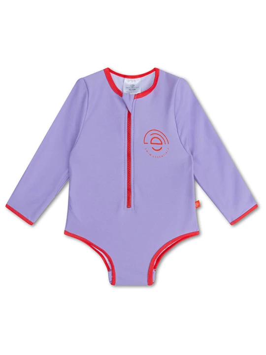 Zdjęcie produktu Swim Essentials Strój kąpielowy ''Iconic Tones" w kolorze fioletowym rozmiar: 110 / 116
