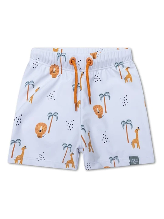 Zdjęcie produktu Swim Essentials Szorty kąpielowe "Jungle" w kolorze błękitnym rozmiar: 86/92