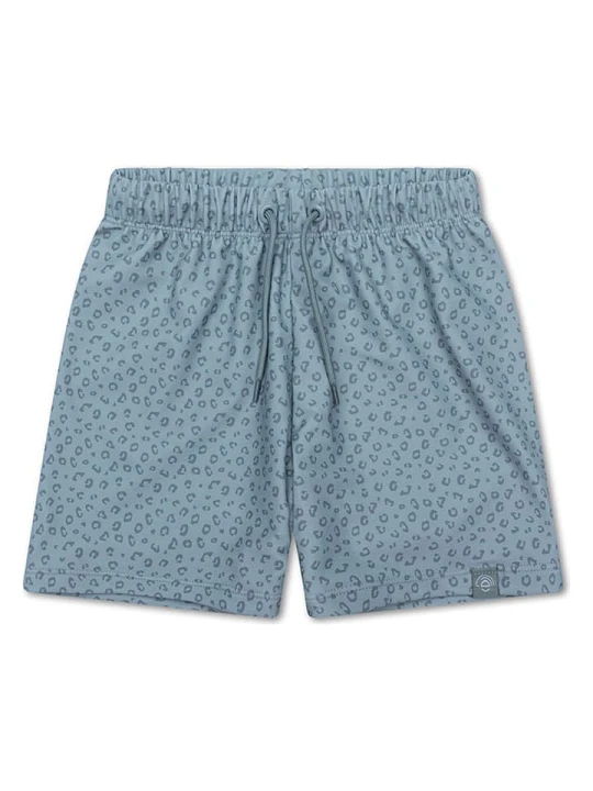 Zdjęcie produktu Swim Essentials Szorty kąpielowe "Leopard" w kolorze niebieskim rozmiar: 98/104