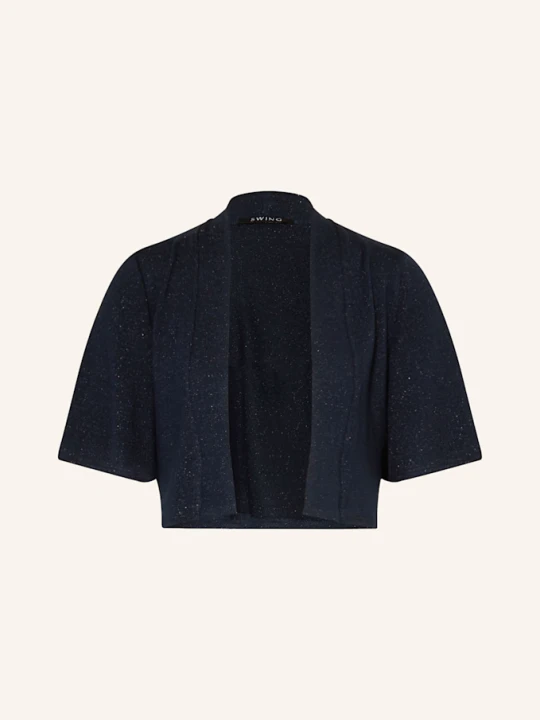 Zdjęcie produktu Swing Jersey-Bolero Z Błyszczącą Przędzą blau GRANATOWY