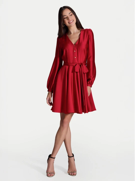 Zdjęcie produktu Swing Sukienka koktajlowa 5AI13900 Czerwony Regular Fit