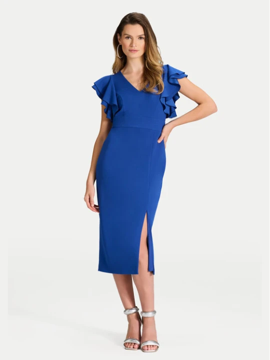 Zdjęcie produktu Swing Sukienka koktajlowa 5AI18400 Niebieski Slim Fit