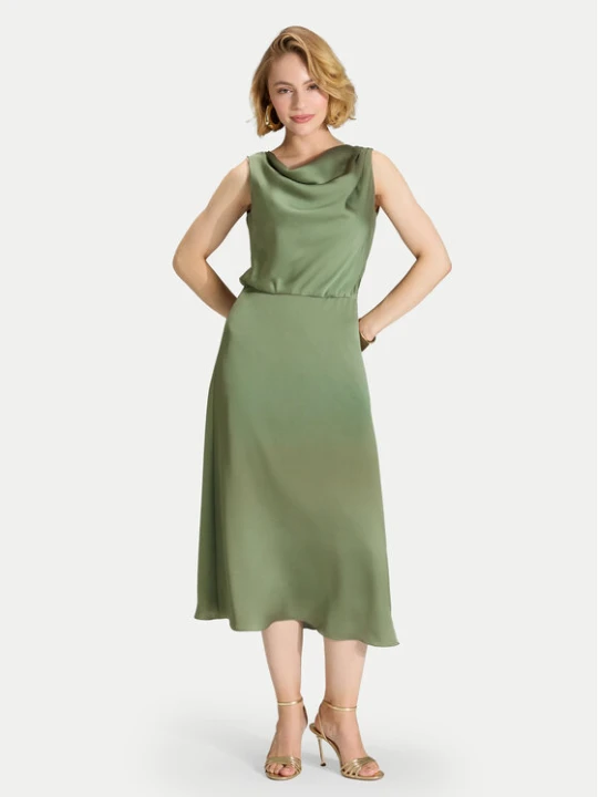 Zdjęcie produktu Swing Sukienka koktajlowa 5AK04900 Zielony Regular Fit